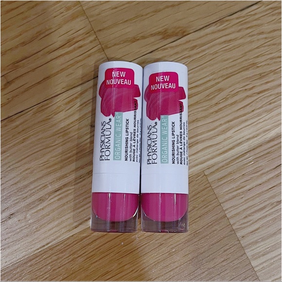 PHYSICIANS FORMULA ORGANIC WEAR NOURISHING LIPSTICK IN RASPBERRY CRUSH X2 - Picture 3 of 3